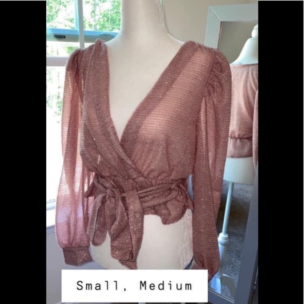 Crop top long sleeve